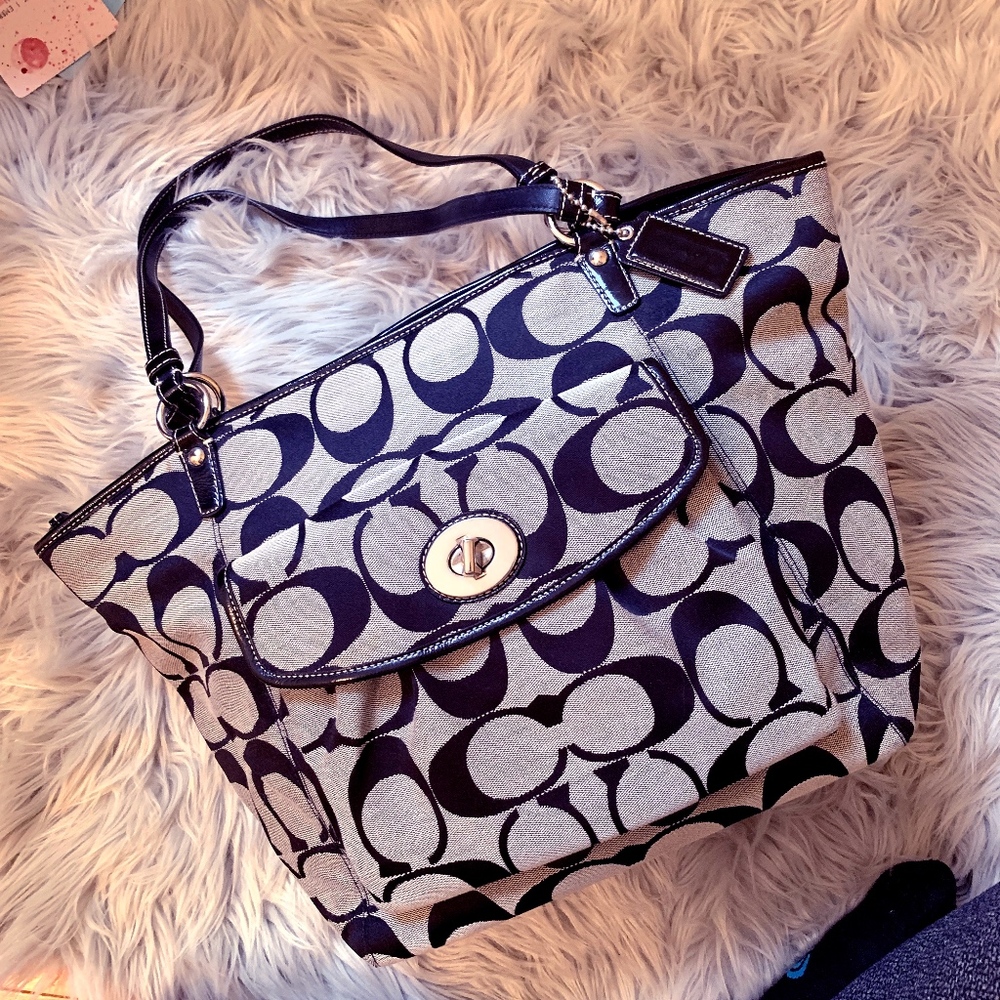 Coach carry-all bag